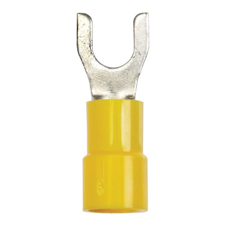 Jandorf Jandorf 12-10 Ga. Insulated Wire Terminal Spade Yellow 5 pk 60997